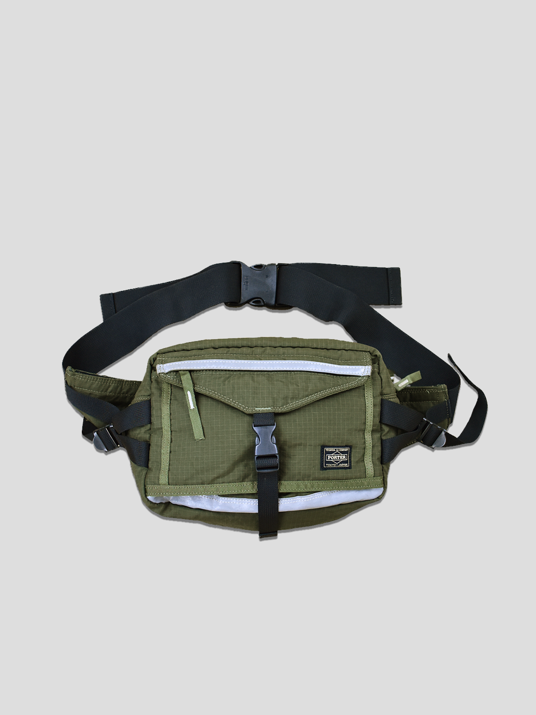 Olive 3M Ripstop Waist Bag Isami Lifestore