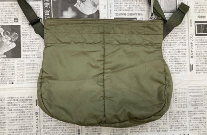 Olive Drab Twill Shoulder Bag